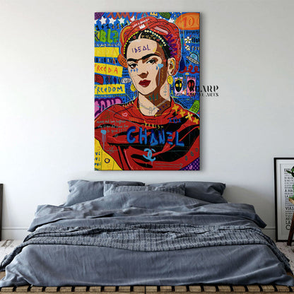 Frida Kahlo Ideal Pop Art Wall Canvas