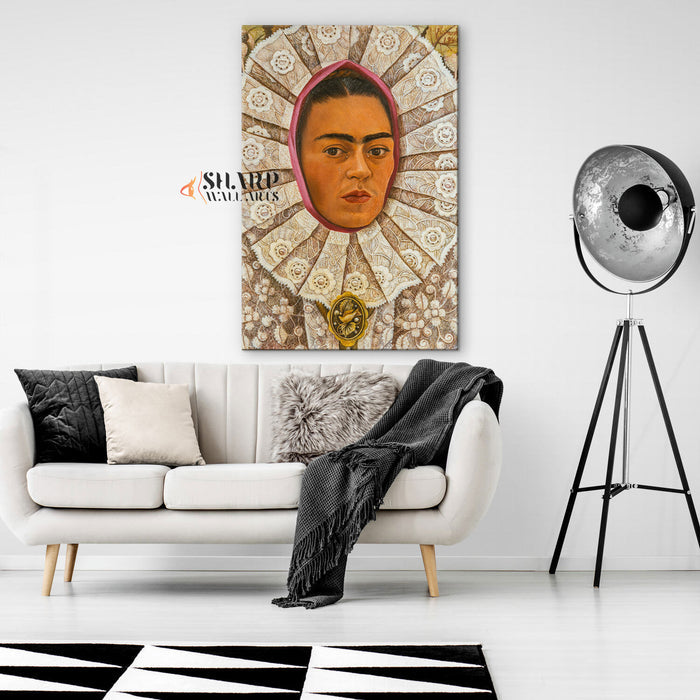 Frida Kahlo Self Portrait As A Tehuana Canvas Wall Art
