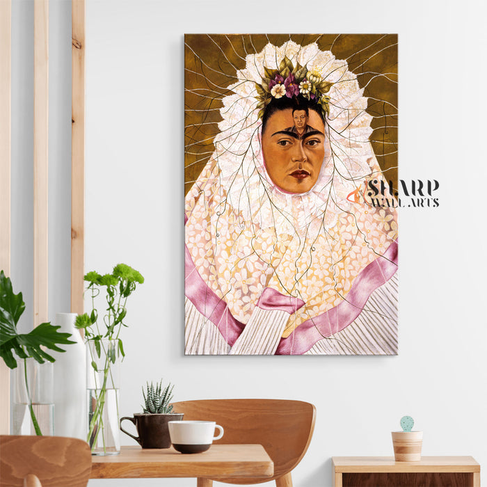 Frida Kahlo The Catholic Canvas Wall Art