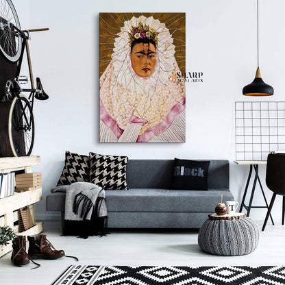 Frida Kahlo The Catholic Canvas Wall Art