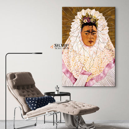 Frida Kahlo The Catholic Canvas Wall Art