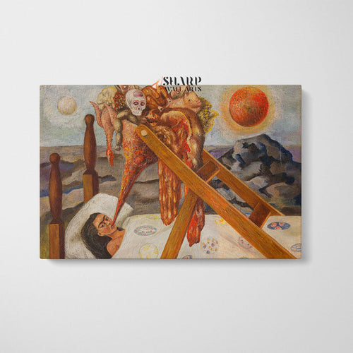 Frida Kahlo The Hopeless Canvas Wall Art