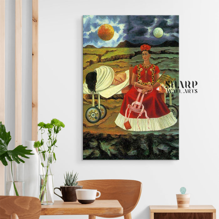 Frida Kahlo Tree Of Hope Canvas Wall Art