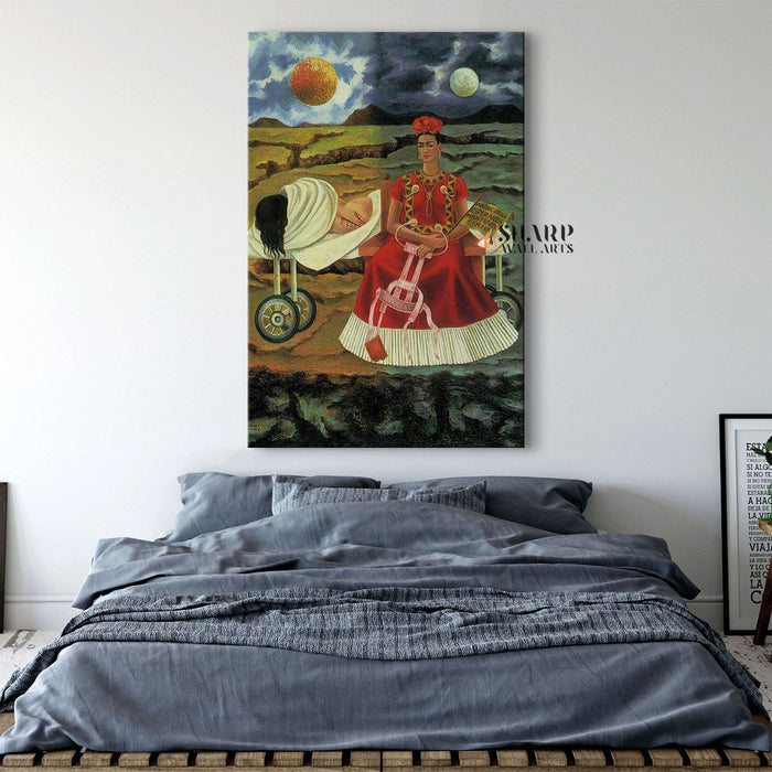 Frida Kahlo Tree Of Hope Canvas Wall Art