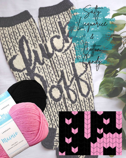 Salty Licquorice + Cotton Candy