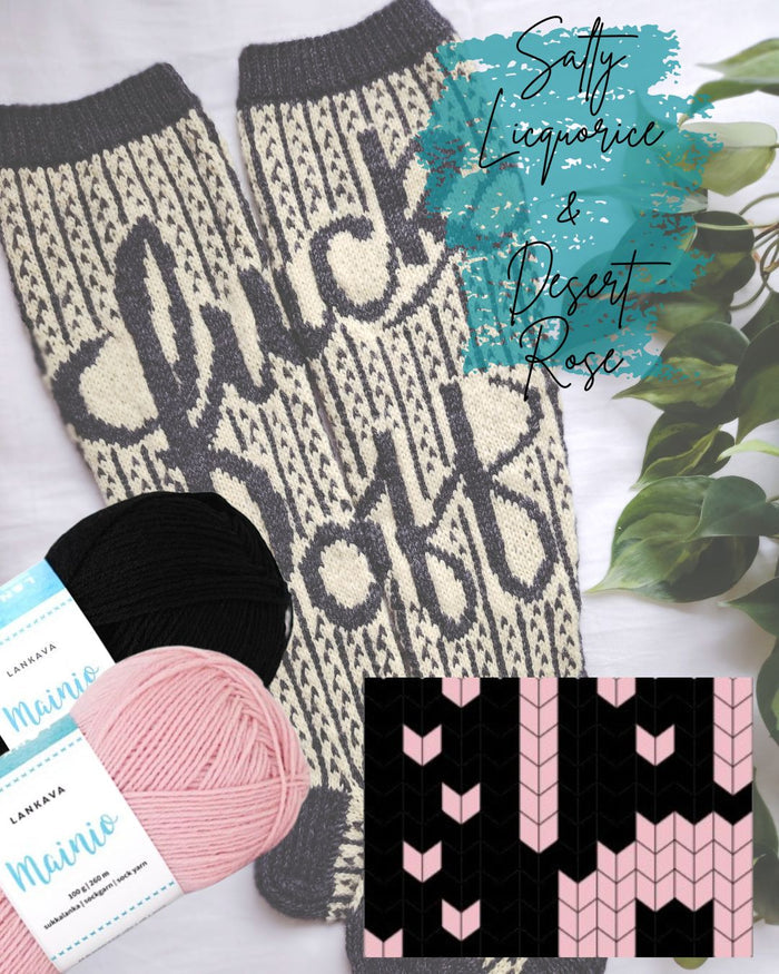 Salty Licquorice + Desert Rose