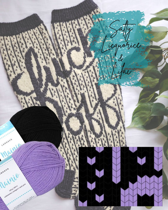 Salty Licquorice + Lilac