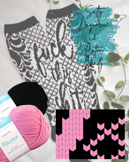 Salty Licquorice + Cotton Candy