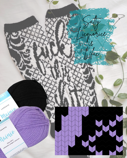 Salty Licquorice + Lilac