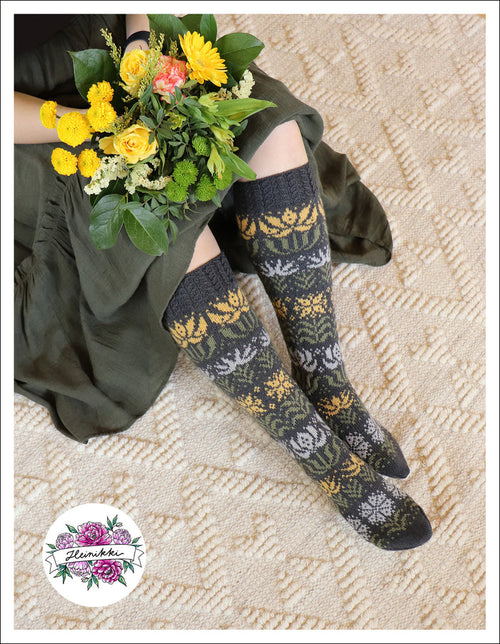 Gardenia - Knitted Sock Pattern