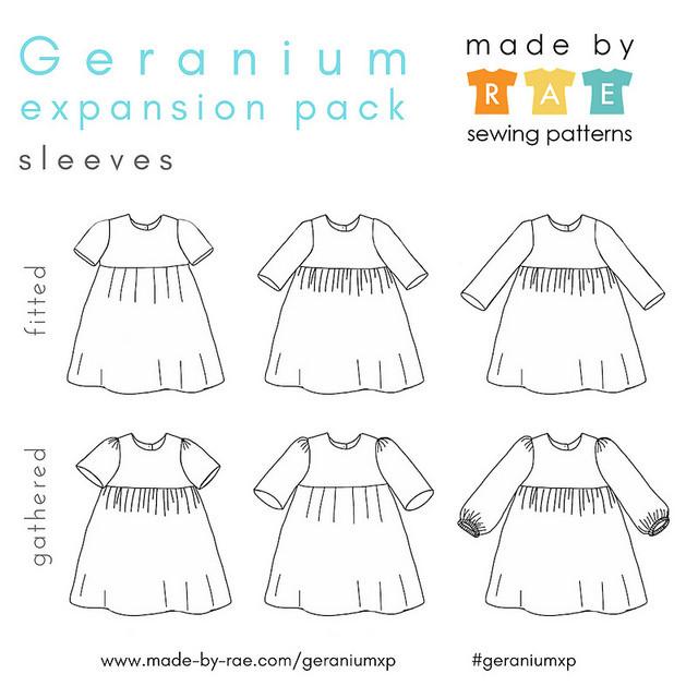 Geranium Dress Expansion Pack (size 0-12)
