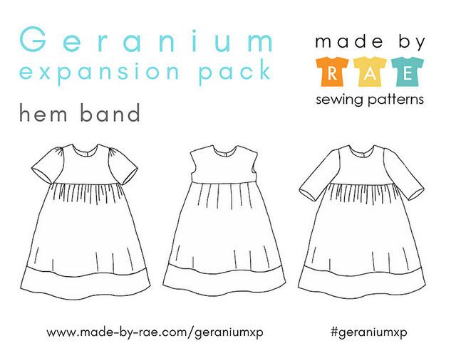 Geranium Dress Expansion Pack (size 0-12)