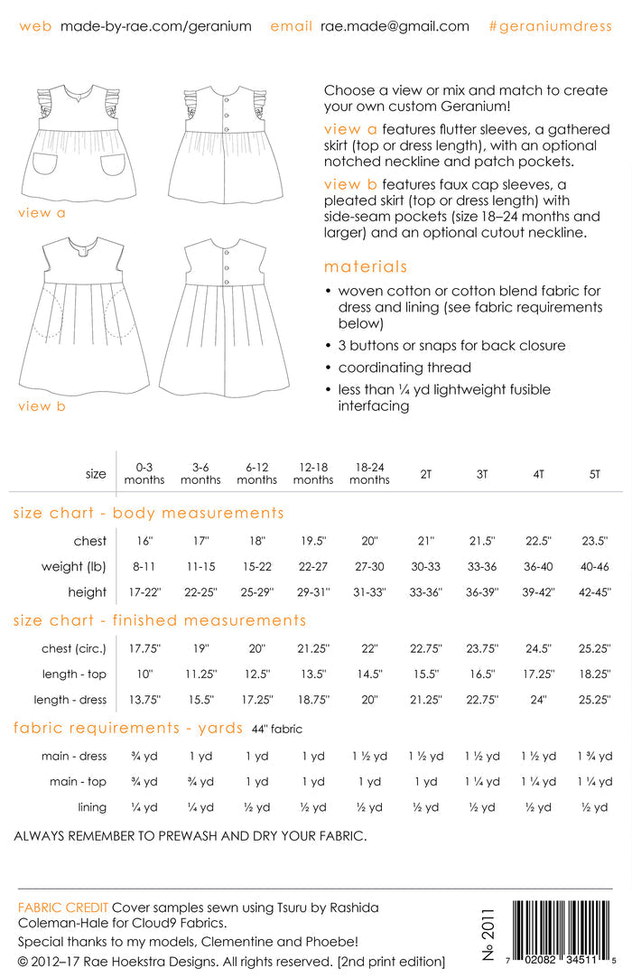 Geranium Dress