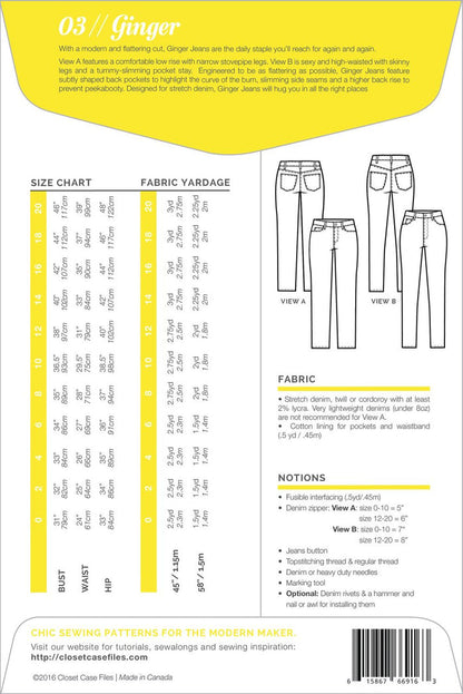 Ginger Jeans