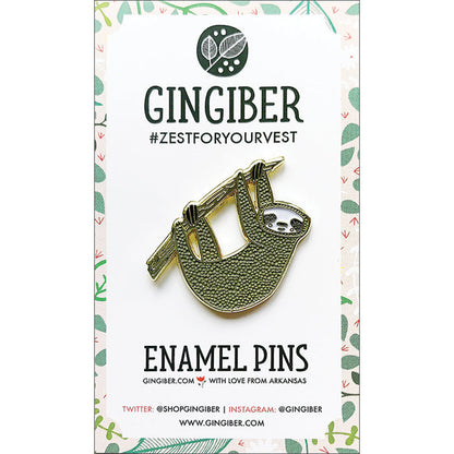 Gingiber Enamel Pins