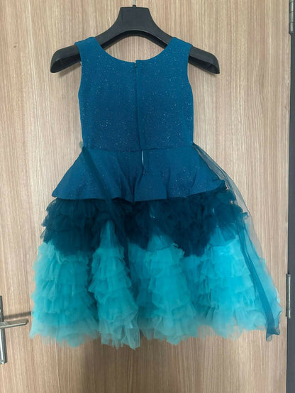 Girls' birthday gown – elegant, comfy, and party-ready dress for your little princess.