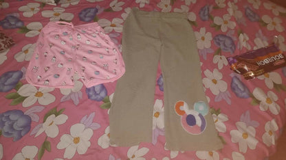 Comfortable and stylish girls pant and shorts set for everyday wear.