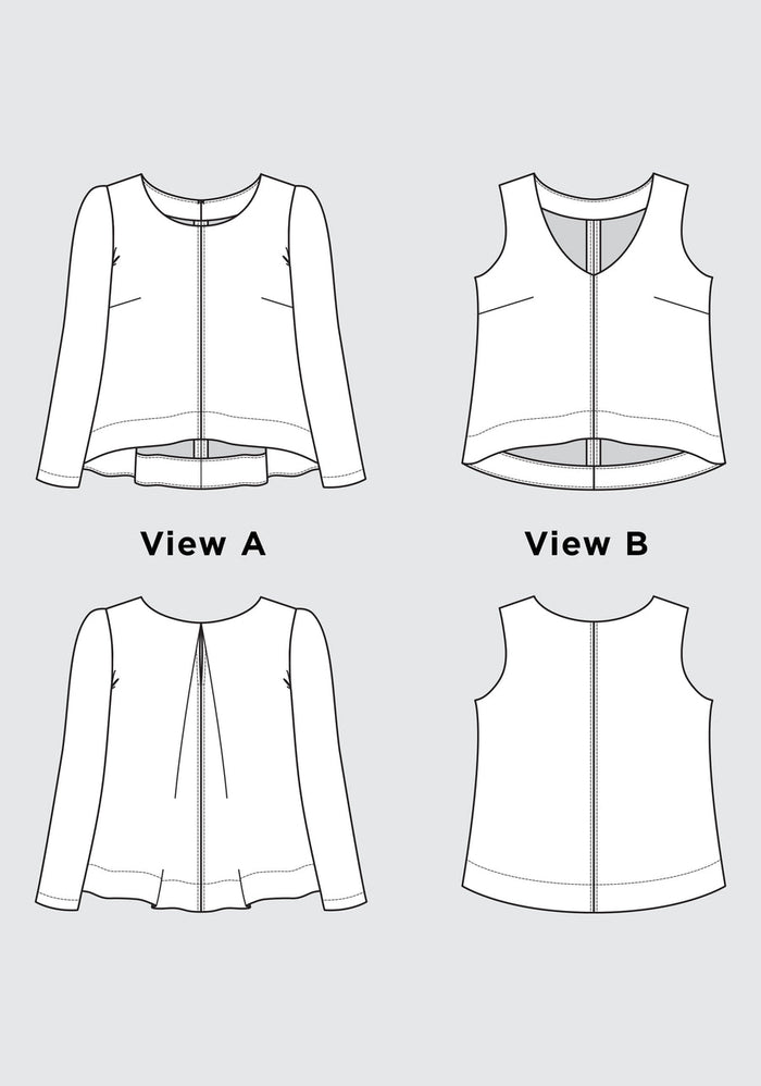 Hadley Top (Tank and Long-Sleeved)