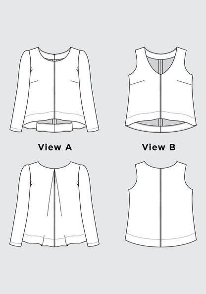 Hadley Top (Tank and Long-Sleeved)