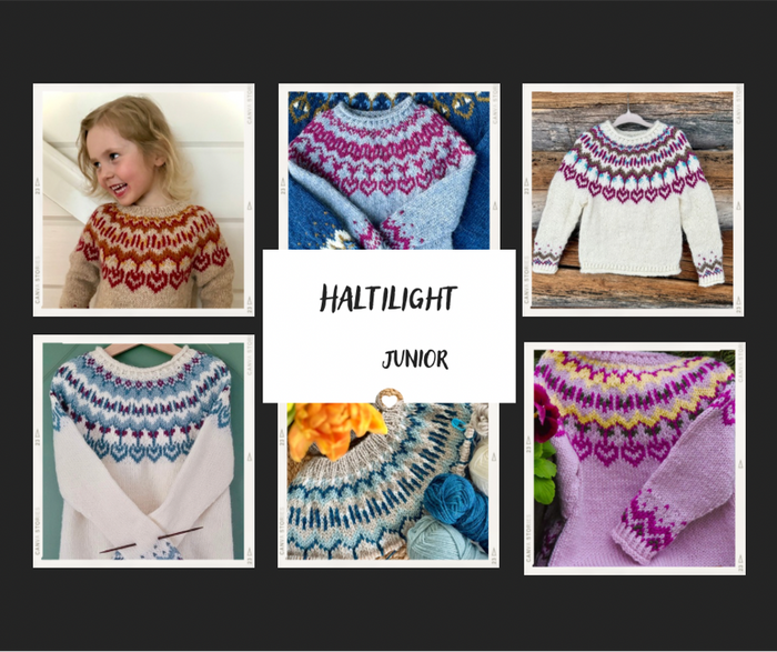 Halti Light Junior - Knitted Sweater Pattern