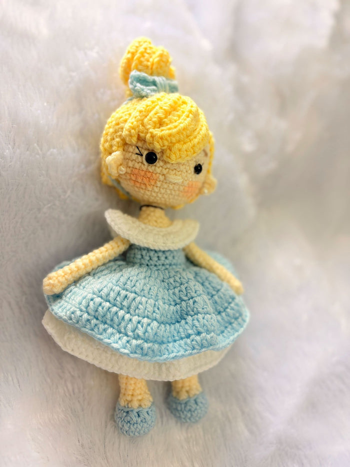 Hand Crocheted Princess Dolls ( Designs Available )