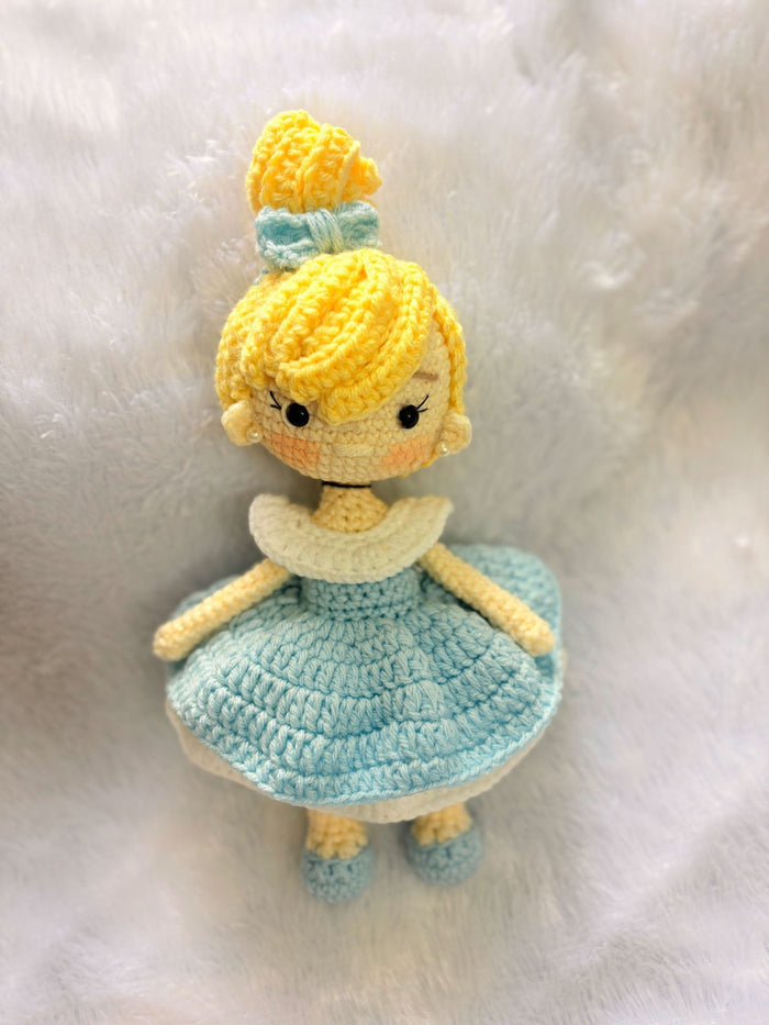 Hand Crocheted Princess Dolls ( Designs Available )