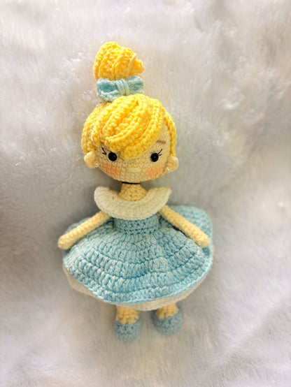 Hand Crocheted Princess Dolls ( Designs Available )