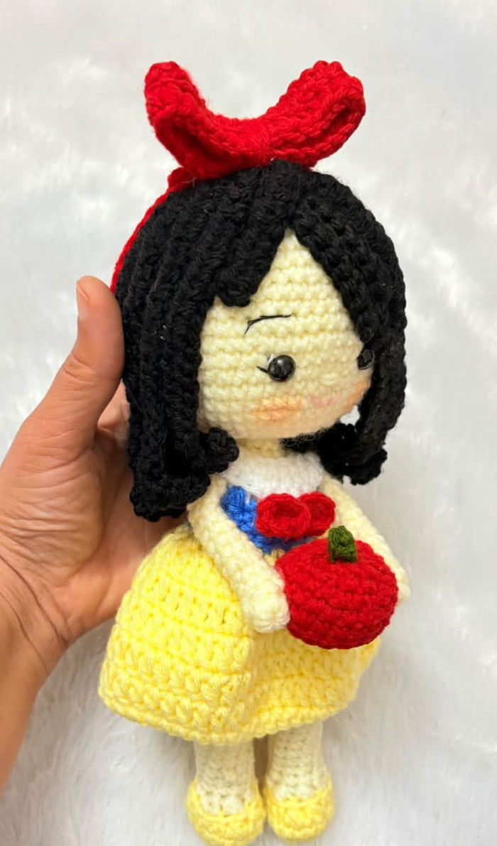 Hand Crocheted Princess Dolls ( Designs Available )