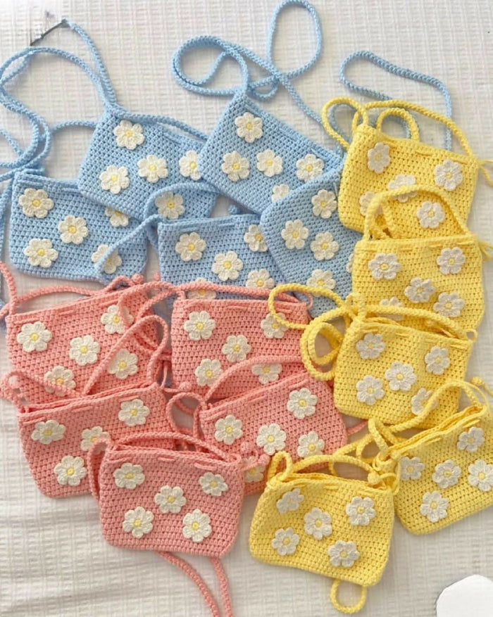 Our handmade crochet handbags are a blend of traditional craftsmanship and modern style.