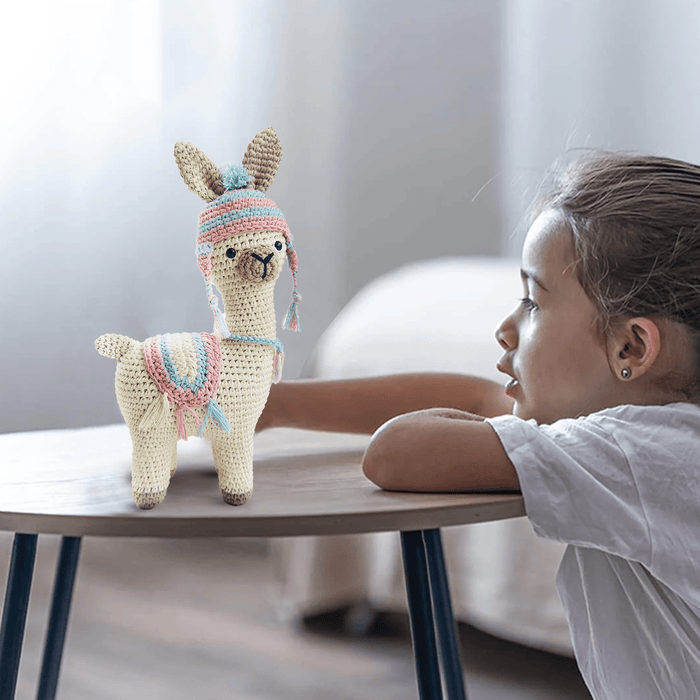 HandMade Crochet Lulu- Llama Toy