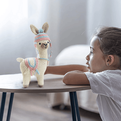 HandMade Crochet Lulu- Llama Toy