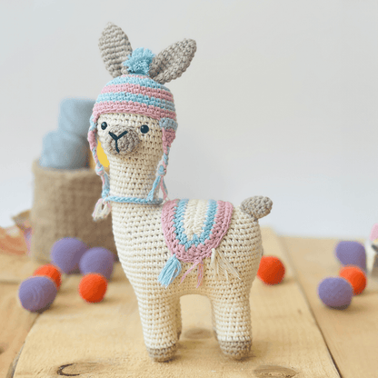 HandMade Crochet Lulu- Llama Toy