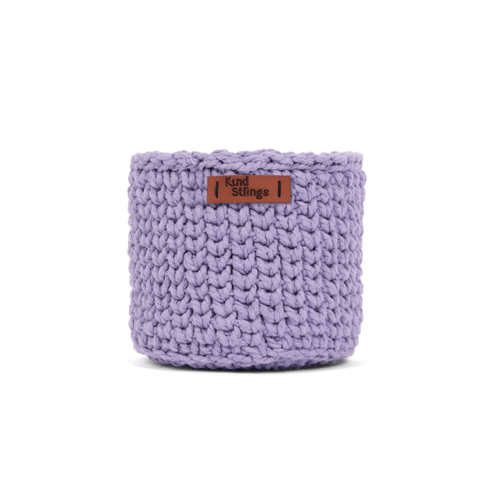 Handmade Crochet Owl Basket for Storage Handamde