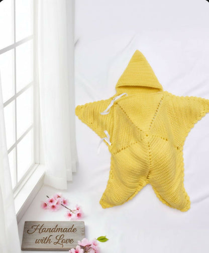 Handmade Customized Crochet Baby Cocoon