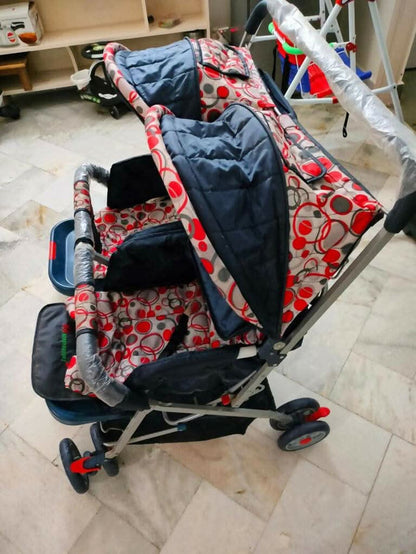 HARRY & HONEY Twin baby stroller /pram - PyaraBaby