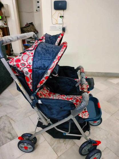 HARRY & HONEY Twin baby stroller /pram - PyaraBaby