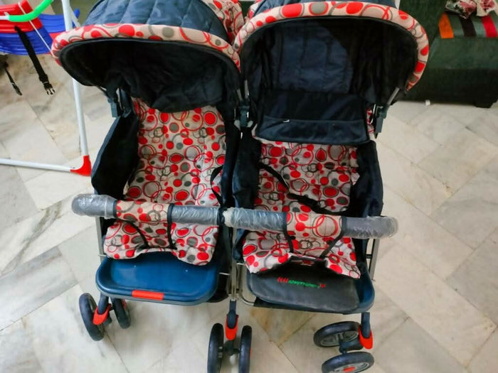 HARRY & HONEY Twin baby stroller /pram - PyaraBaby