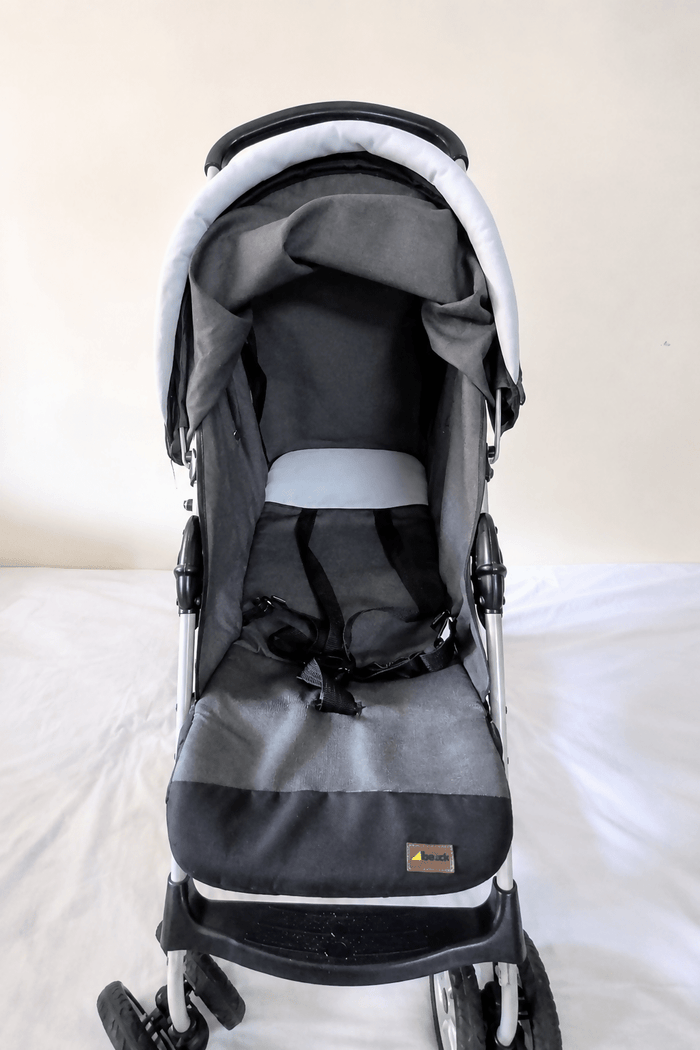 HAUCK Baby Stroller Pushchair Reclining Canopy 5-Point Harness B117