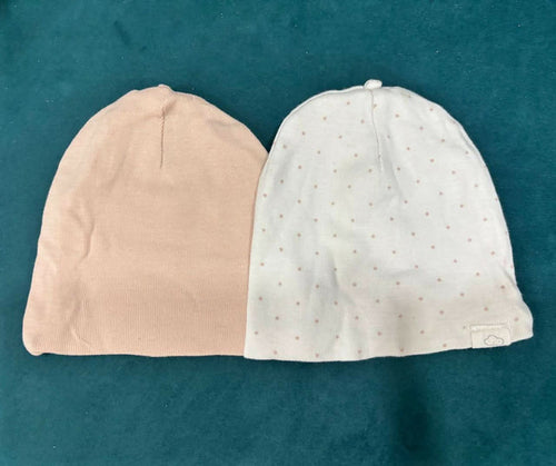 H&M 2 Pack Cotton Caps – Soft, Breathable & Comfortable Newborn Essentials