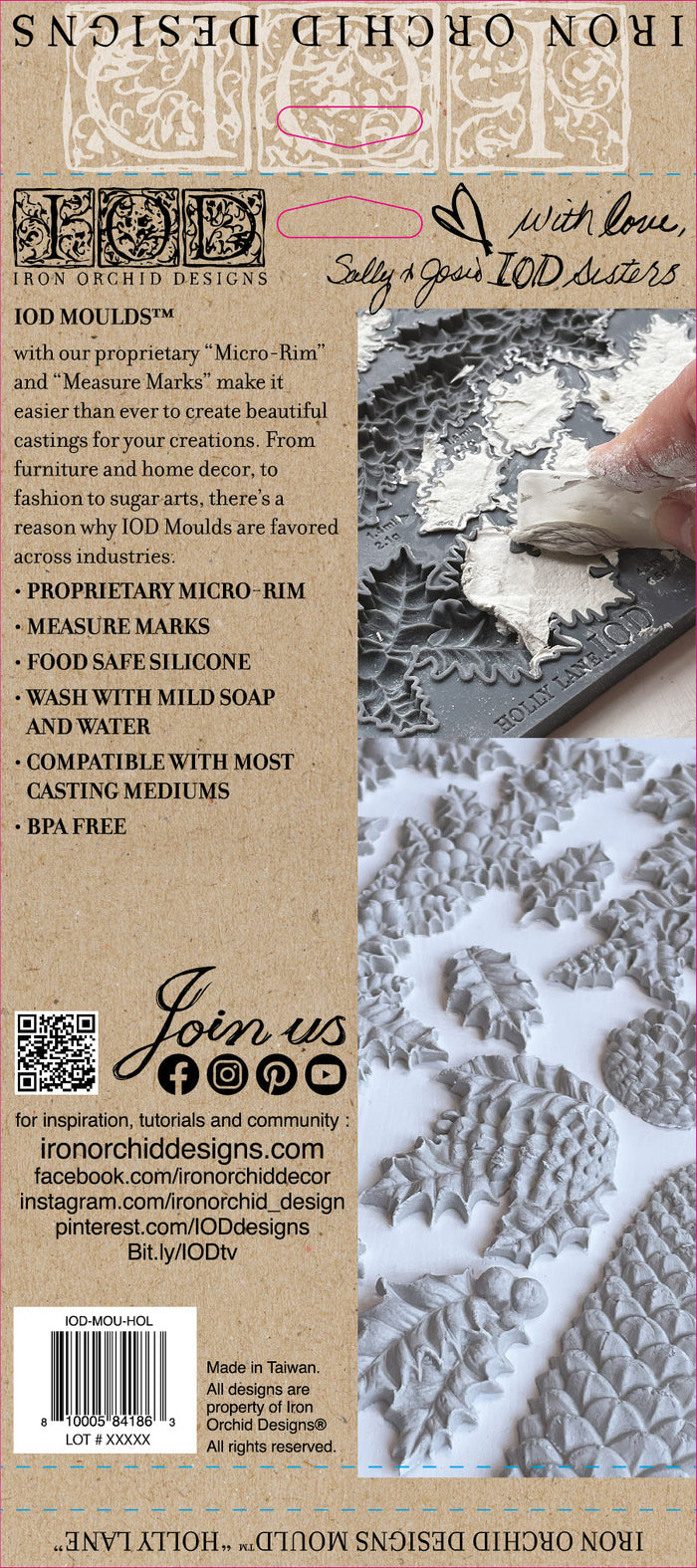 HOLLY LANE 6X10 IOD MOULDS™