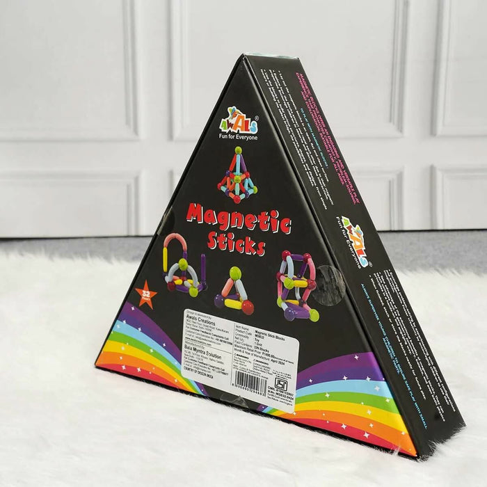 Magnetic blocks offer an engaging and versatile play experience that promotes creativity , problem solving and exploration.