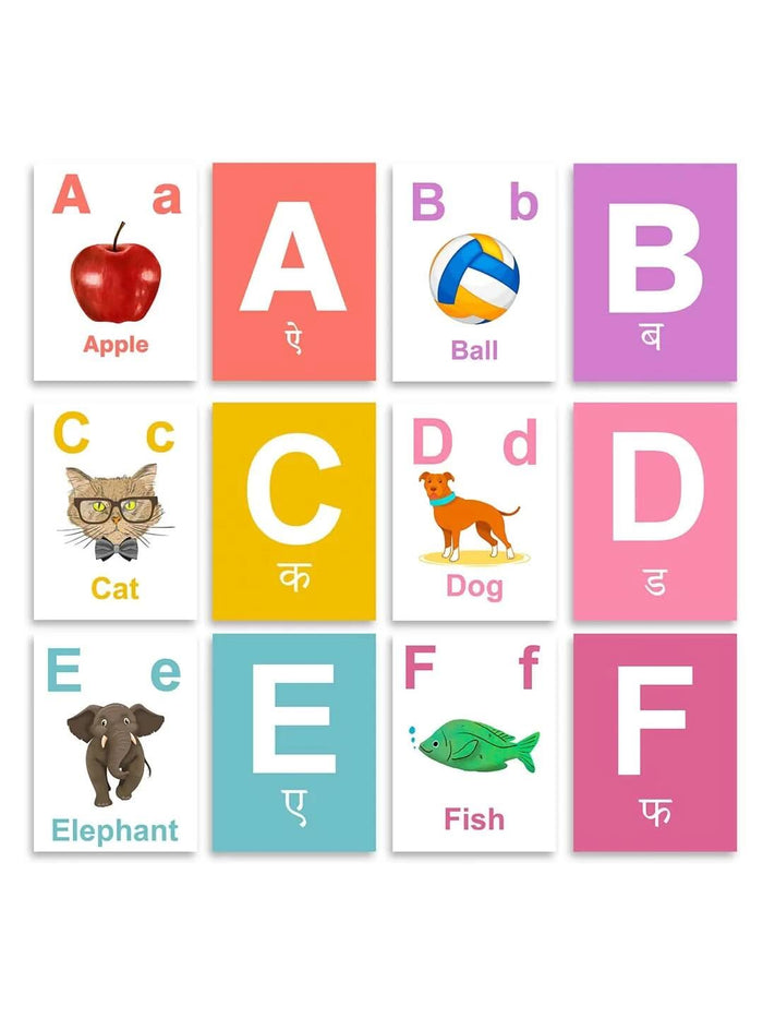 ILEARNNGROW Alphabets - Numbers Flash Cards - PyaraBaby