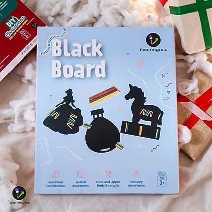 ILEARNNGROW  Black Board  Learning Board (Designs Available)
