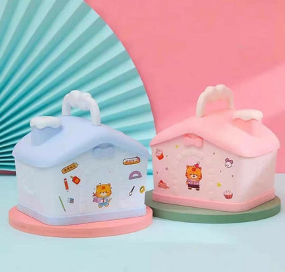 The stationery set includes electric pencil sharpener, electric eraser, desktop vacuum cleaner and 10 eraser refills, which is a good helper for your study