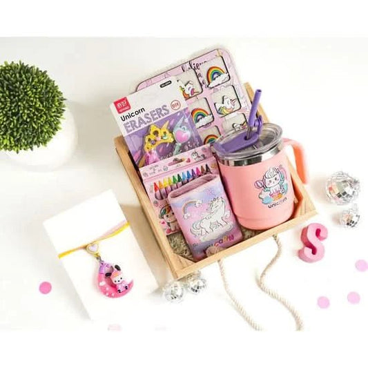 ilearnngrow Unicorn Wooden Hamper