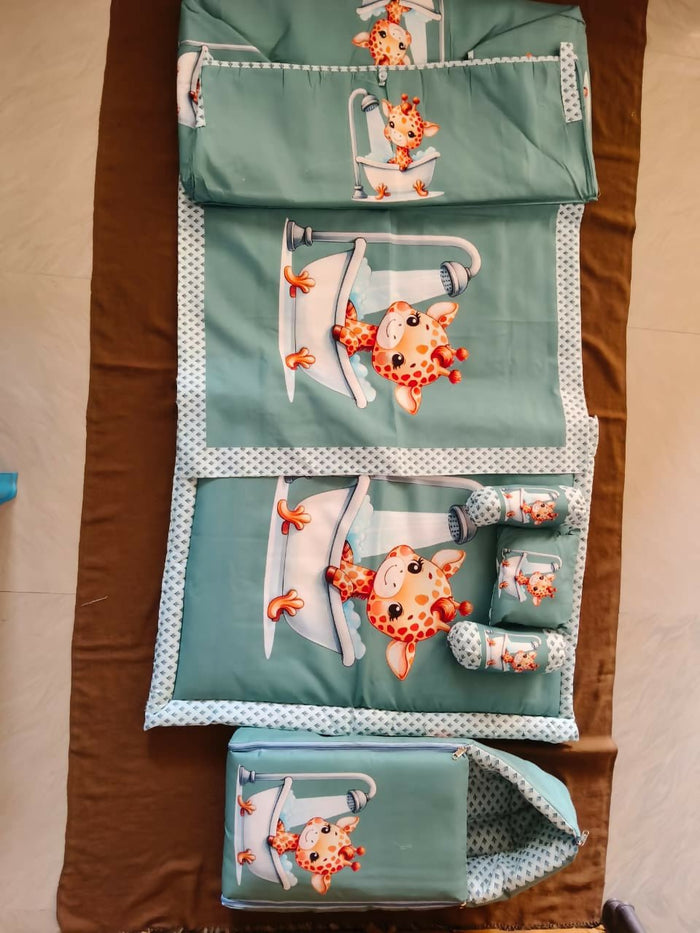 Imported Complete Comfort 7-Piece Baby Bedding Set
