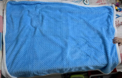 Imported Premium Fleece Blanket for Winters (Blue)