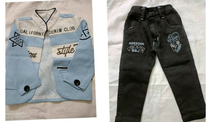 Jeans and Blazer for Baby - PyaraBaby