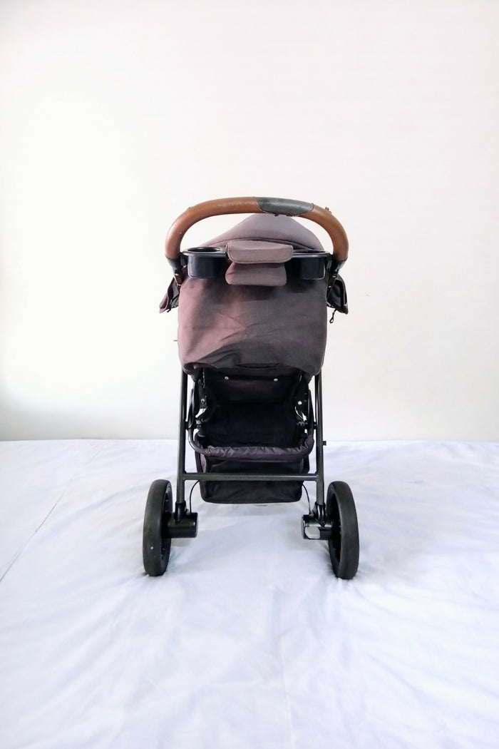 Joie Premium Baby Stroller B010 in Some Used condition, available in Chennai, Tamil Nadu, featuring a lightweight foldable frame, comfortable seat, 5-point safety harness, protective canopy, and smooth wheels for everyday travel.