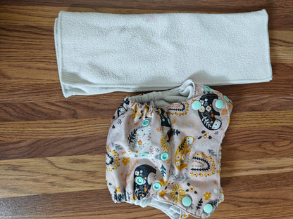 JUST BUMM Diapers Pack of 3, Total 7 Items Included